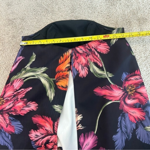 CAMEO black floral flower tropical strapless “Rather Be Bustier” in Night Lily S - Picture 10 of 11